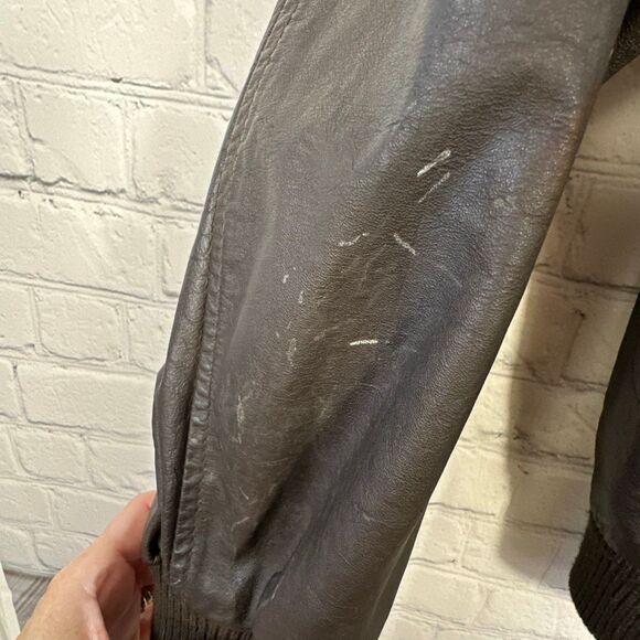 1991 American Born Army Air Force Type A-2 Leather Flight Jacket - Picture 2 of 16